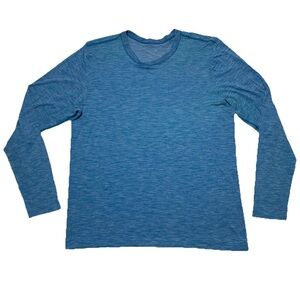 Lululemon Metal Vent Tech long-sleeve athletic shirt Mens Size Large Sky Blue